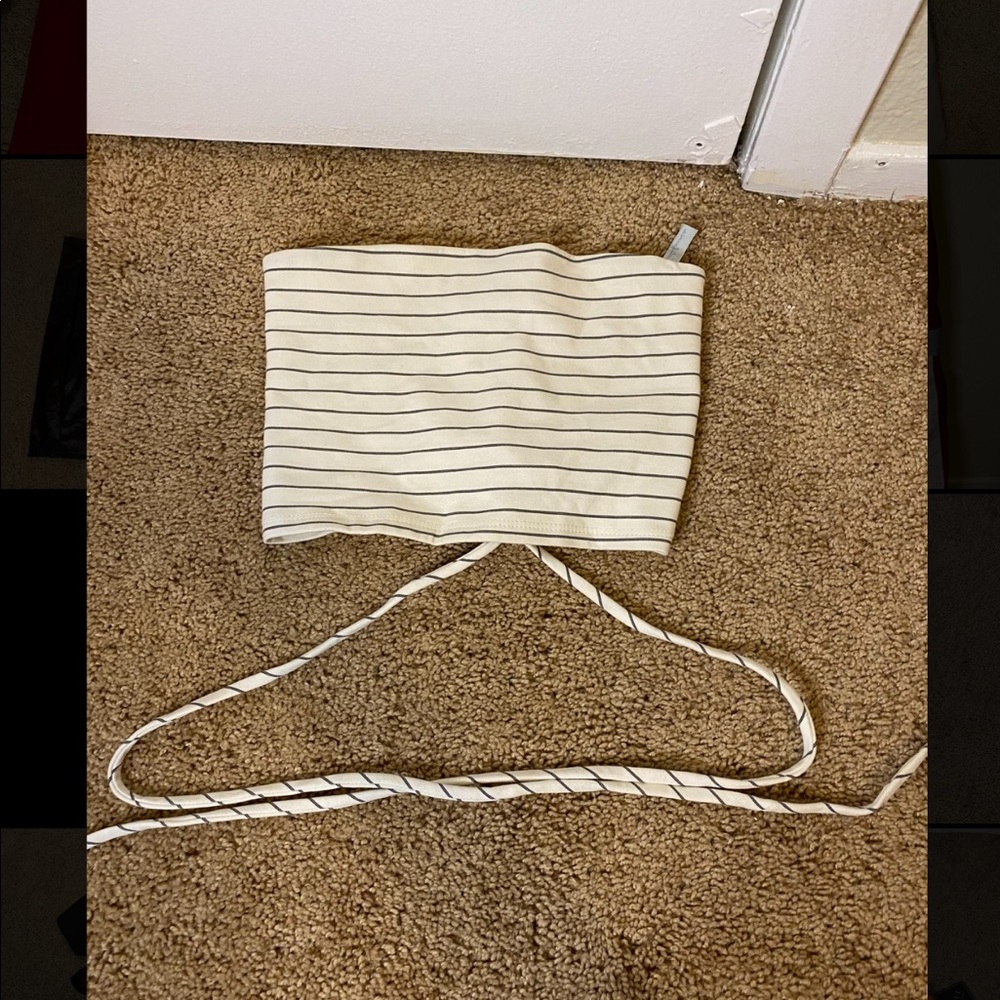 Stripped tube top